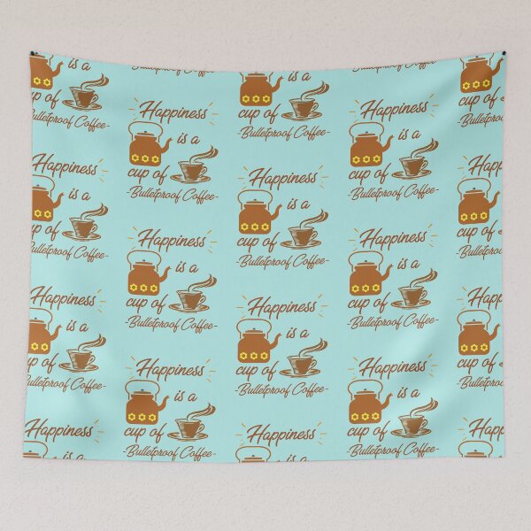 Item preview, Happiness is a cup of Coffee designed and sold by KetoLove.