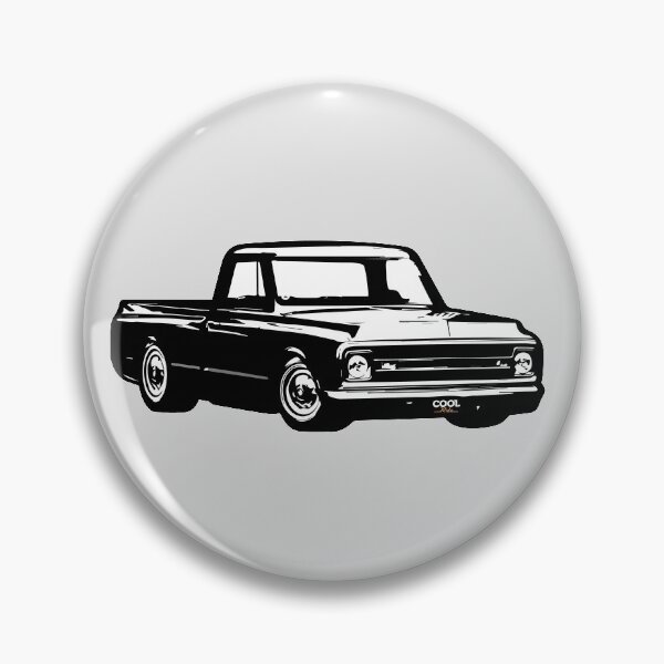 Artikelvorschau, 69-70 Black & White Lowered C Truck entworfen und verkauft von CoolRide.