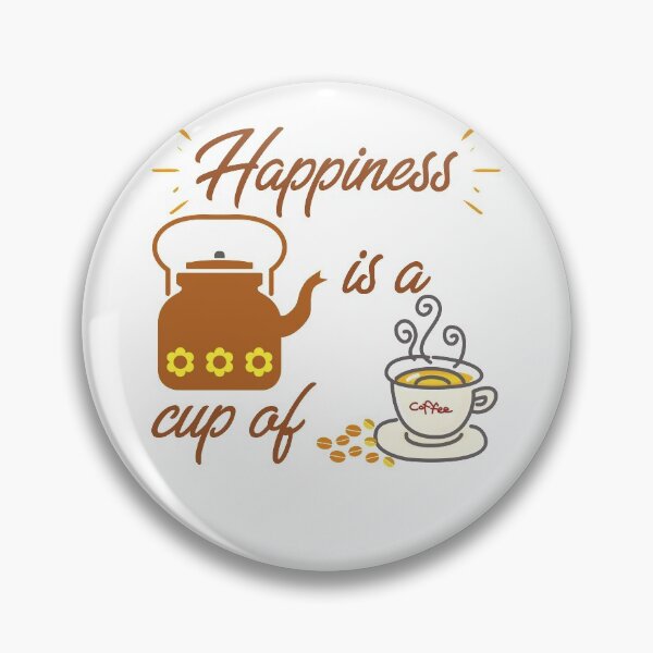 Item preview, Happiness is a cup of Coffee designed and sold by KetoLove.