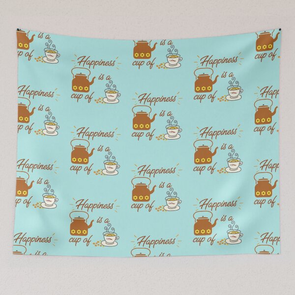 Item preview, Happiness is a cup of Coffee designed and sold by KetoLove.