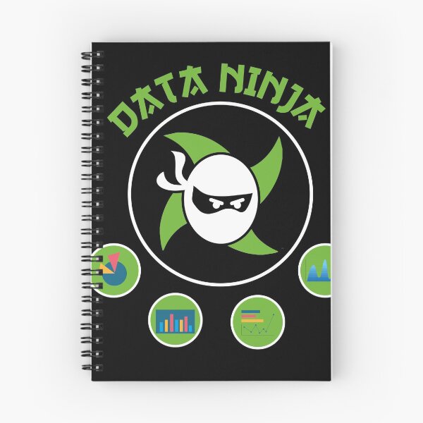 Item preview, Data Ninja Funny Data Pun Data scientist and Data Science   designed and sold by Rzelemenz.
