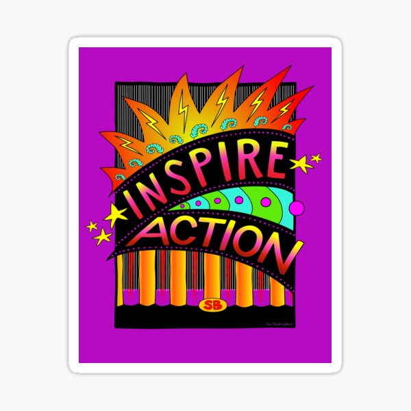 Inspire Action Sticker