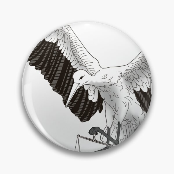 Item preview, Japanese stork designed and sold by hriundelj.