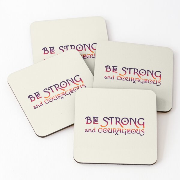 Item preview, Be Strong and Courageous designed and sold by BatemanBranding.