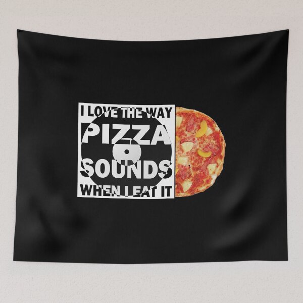 Item preview, Pizza Vinyl Retro Artwork designed and sold by InventorsCave.