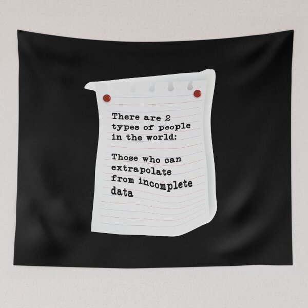 Item preview, Incomeplete Data Pun Data scientist and Data Science   designed and sold by Rzelemenz.