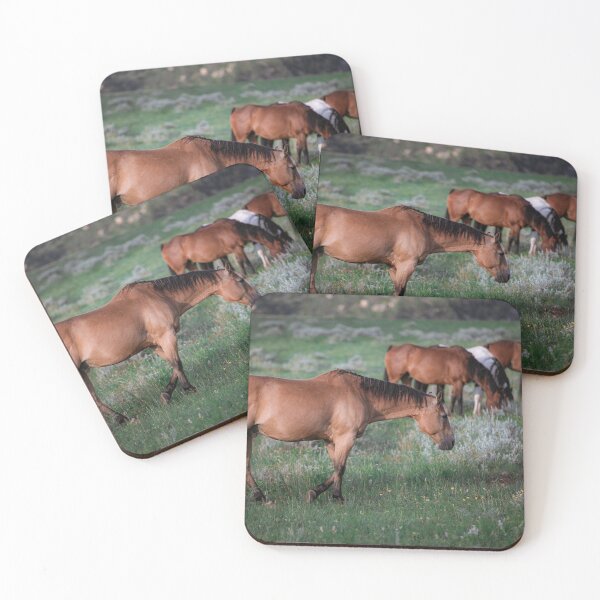 Item preview, Beautiful buckskin horse in Montana designed and sold by BerryvineImage.