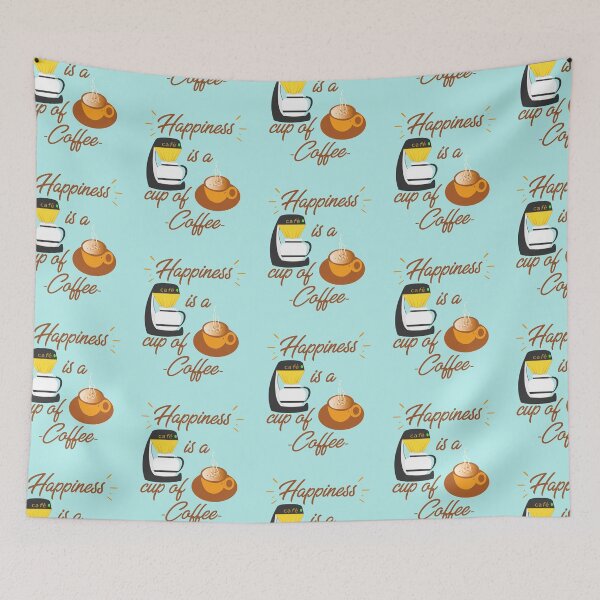 Item preview, Happiness is a cup of Coffee designed and sold by KetoLove.