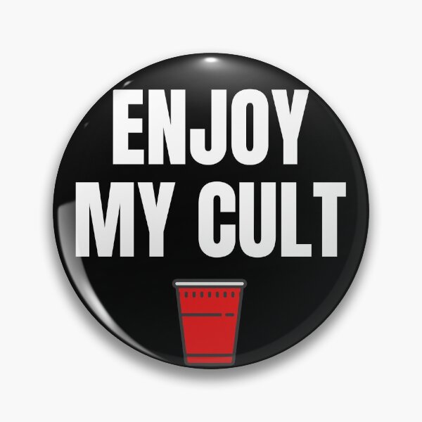 Item preview, ENJOY MY CULT Funny College Games Red Cup & Post Quarantine and Cult Humor designed and sold by ZEROXCOOL.