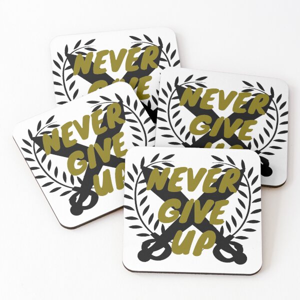 Item preview, NEVER GIVE UP NEW DESIGN designed and sold by yassinemegguen.
