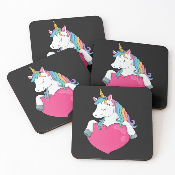 Item preview, Unicorn Valentine Heart , Love is magical  designed and sold by walterjd.