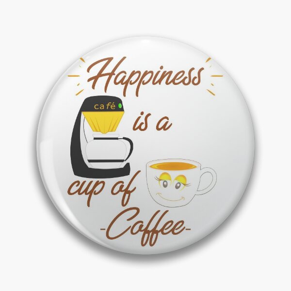 Item preview, Happiness is a cup of Coffee designed and sold by KetoLove.