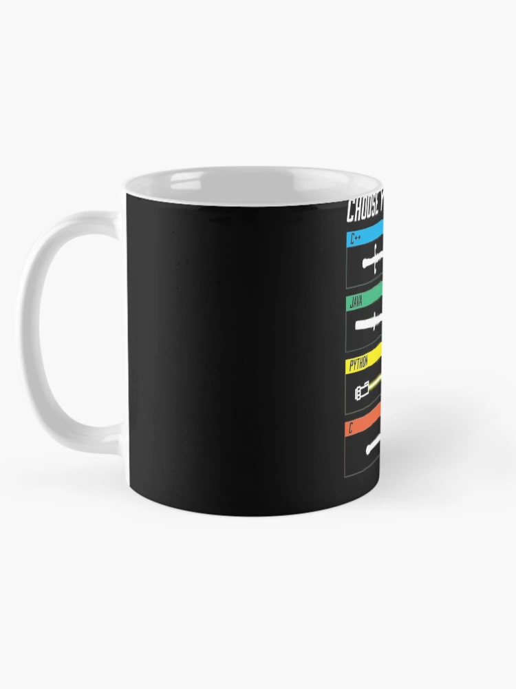 Thumbnail 5 of 6, Coffee Mug, Funny Software Developer and Computer Science Coder meme designed and sold by Rzelemenz.