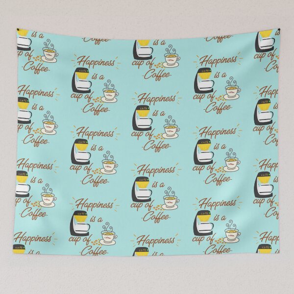 Item preview, Happiness is a cup of Coffee designed and sold by KetoLove.