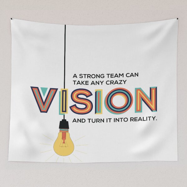 Item preview, A Strong Team Can Take Any Crazy Vision And Turn It Into Reality designed and sold by ProjectX23Red.