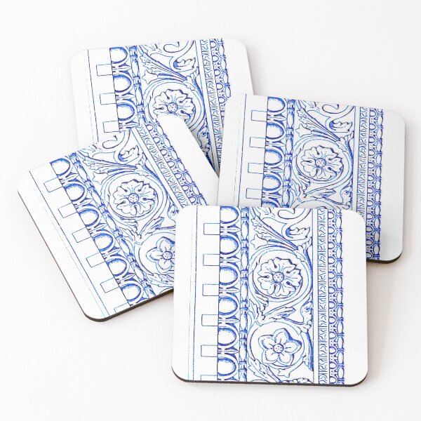 Item preview, Floral Roman Architectural Frieze designed and sold by WillowNox7.