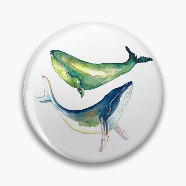 Item preview, Green and Blue Whale designed and sold by Julie Pickering.