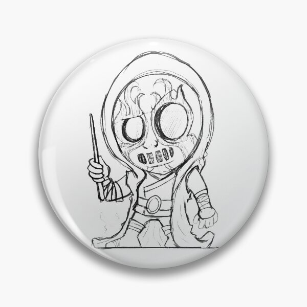 Item preview, Little Death Eater sketch designed and sold by Anders Klitgaard.
