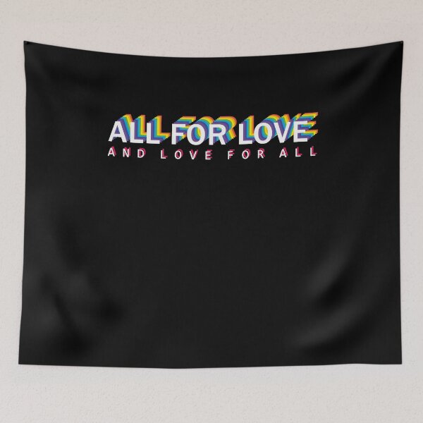 Item preview, Love LGBTQ+ Equality Progressive Social Justice Quote designed and sold by sillyquestions.