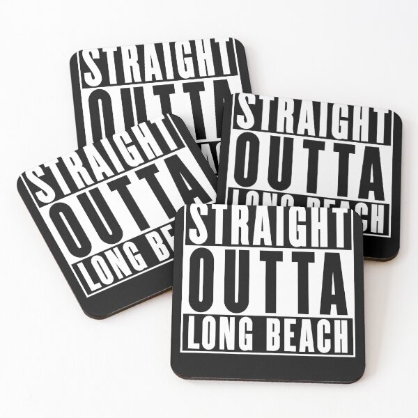 Item preview, Straight Outta Long Beach designed and sold by RandomStuffShop.