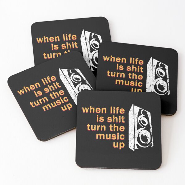 Item preview, Music Lovers Motivational DJ Producer Musician quote designed and sold by sillyquestions.
