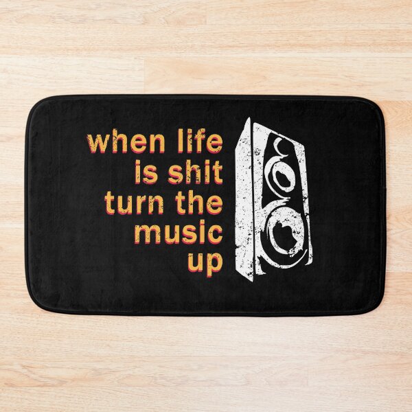 Item preview, Music Lovers Motivational DJ Producer Musician quote designed and sold by sillyquestions.