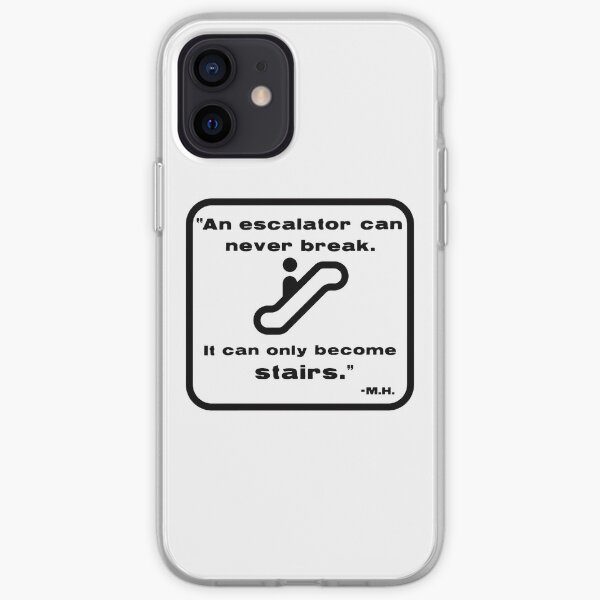 Escalator - Mitch Hedberg iPhone Soft Case