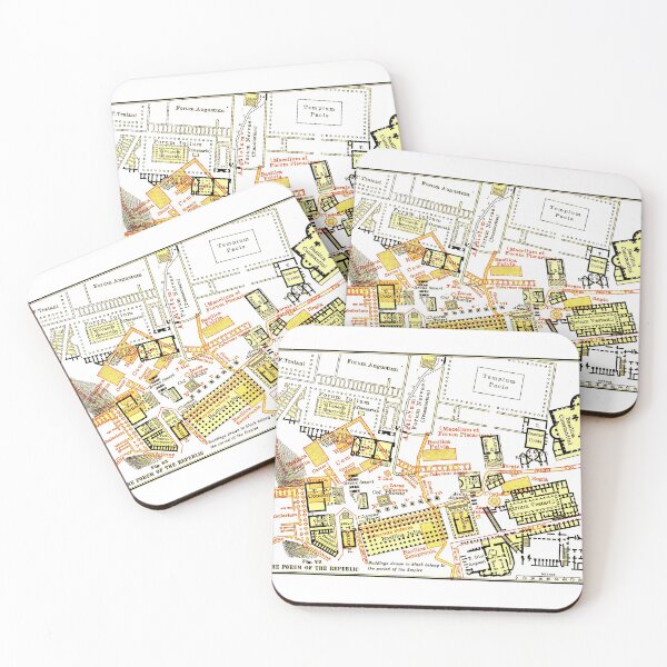Item preview, Map of the Forum Romanum and imperial fora designed and sold by The-Roman-Lady.