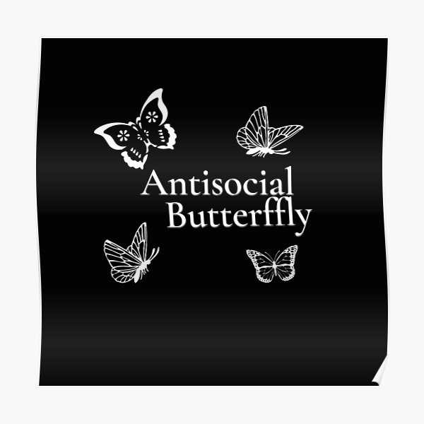Hate Butterfly Posters | Redbubble
