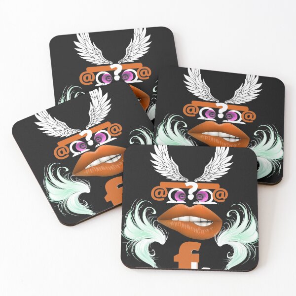 Item preview, f@@kmonkey angel orange designed and sold by Flirt-Teez.
