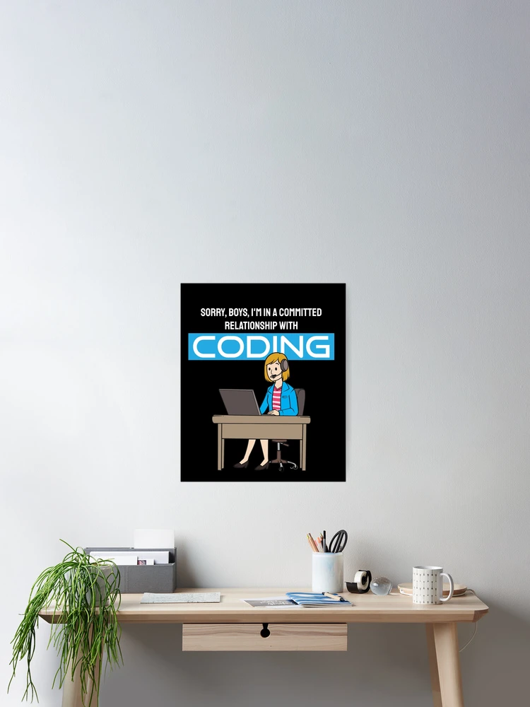 Thumbnail 2 of 3, Poster, Funny Software Developer and Computer Science Coder meme  designed and sold by Rzelemenz.