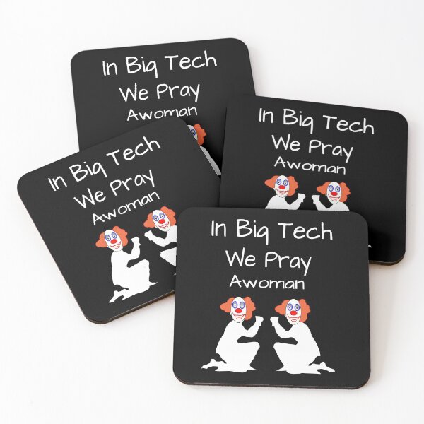 Item preview, In Big Tech We Pray Awoman Clowns designed and sold by 1970Russell.