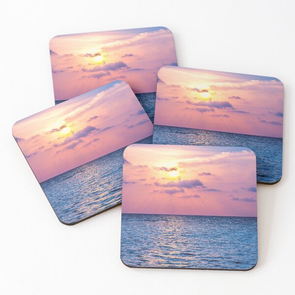 Item preview, sunset watercolors painting art designed and sold by cutecrazytshirt.