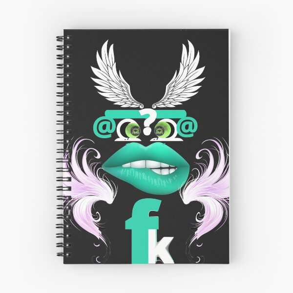 Item preview, F@@KMONKEY ANGEL AQUABLUE designed and sold by Flirt-Teez.