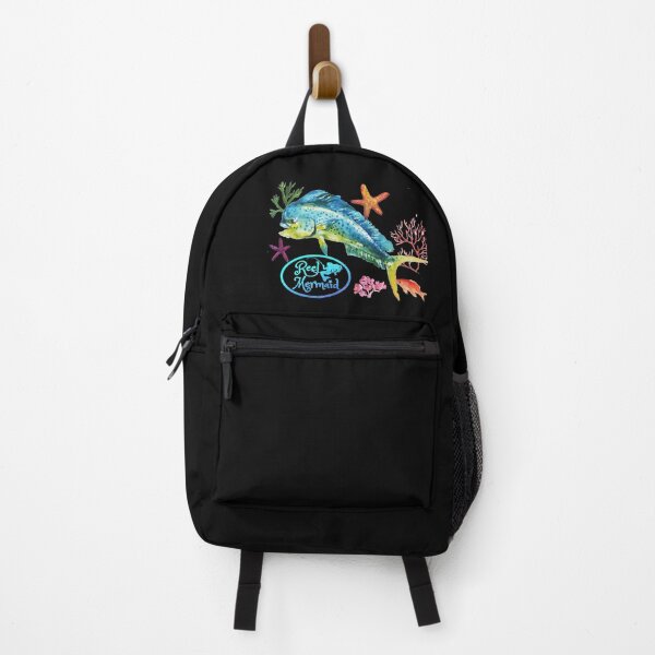 Vista previa del artículo con la obra «Mahi Coral Reef Reel Sirena», diseñado y vendido por jenncapo.