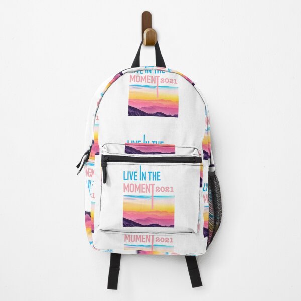 Item preview, Live In The Moment 2021 - New Year Motivation designed and sold by Cute Designs Shop.