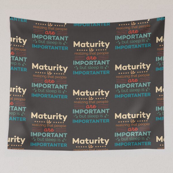 Item preview, Funny Maturity Quote For Sleep Lovers Vintage Retro designed and sold by Scratches Tees.
