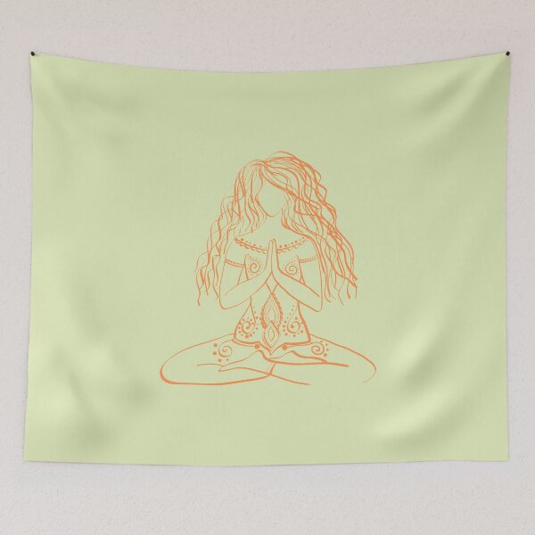 Item preview, Morning Yoga With My Dog  designed and sold by Suzie-Mara.
