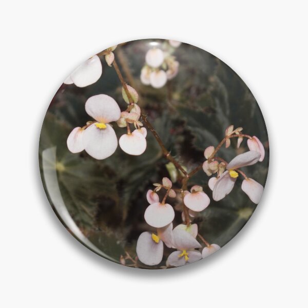 Item preview, small pink flowers with a yellow center on a background of dark green foliage designed and sold by nataliavavilina.