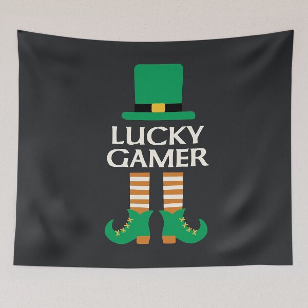 Item preview, Lucky Gamer St. Patrick's Saint Paddy Leprechaun Shenanigans designed and sold by gkao.