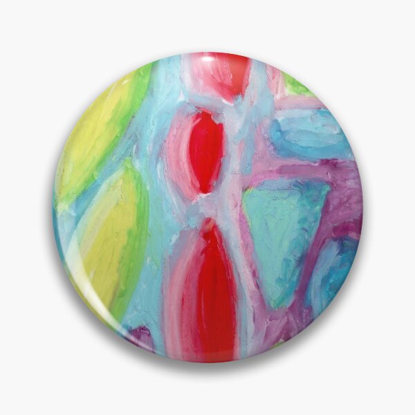 Item preview, Psychedelic Fruitopia - Abstract Oil Pastel Painting No 1 designed and sold by SterreStudio.