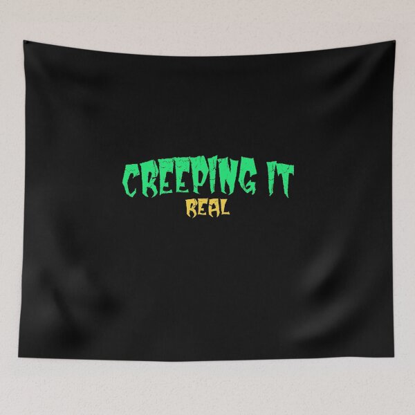 Item preview, Creeping It Real Monster Movie 80's Vibe Horror designed and sold by sillyquestions.
