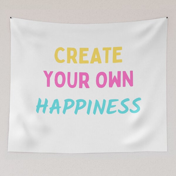 Item preview, Create Your Own Happiness designed and sold by travelnerd.