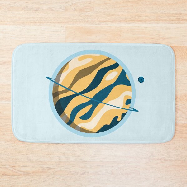 Item preview, Ringed Planet with Moon designed and sold by Kyle Smithgall.