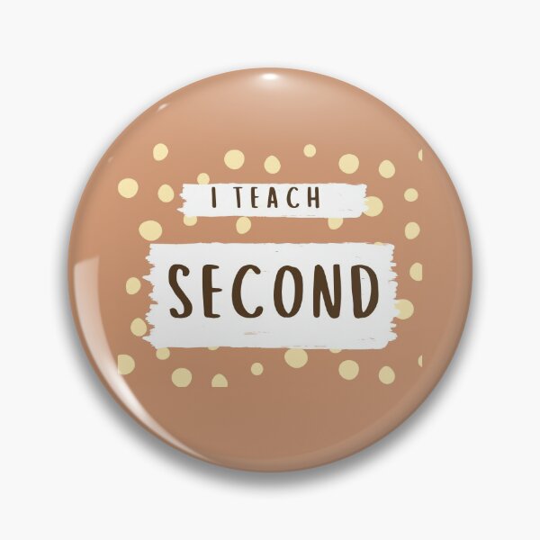 Item preview, I Teach Second Polka Dot designed and sold by gratefultiger.
