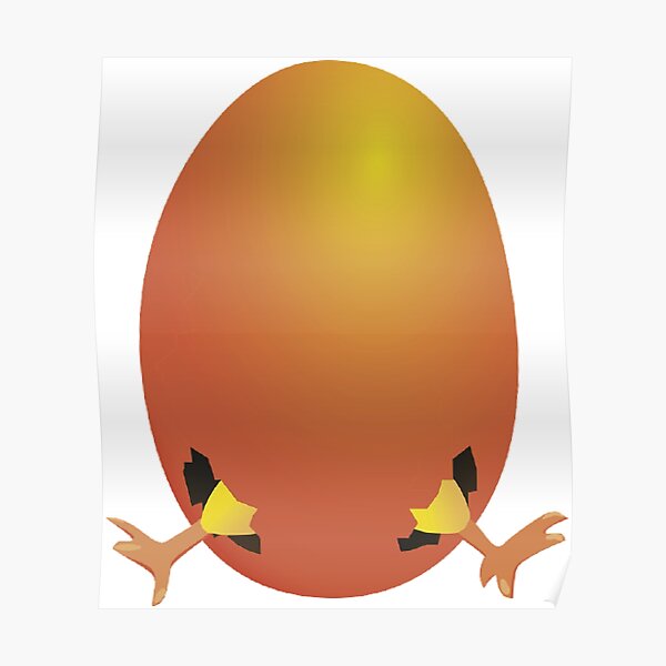 Eggs With Legs Posters Redbubble - roblox old school egg