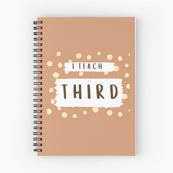 Item preview, I Teach Third Polka Dot designed and sold by gratefultiger.