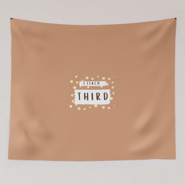 Item preview, I Teach Third Polka Dot designed and sold by gratefultiger.