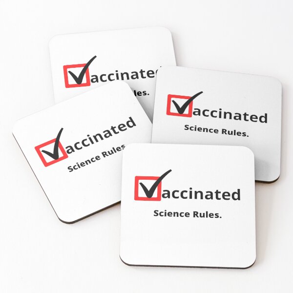 Item preview, Vaccinated Science Rules designed and sold by Voxarto.