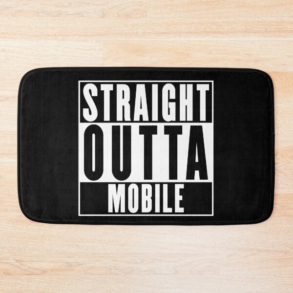 Item preview, Straight Outta Mobile designed and sold by RandomStuffShop.
